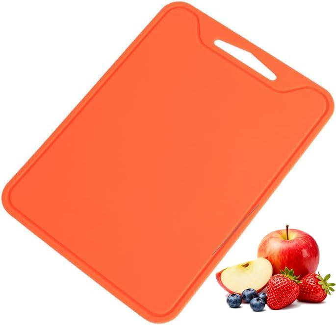 rms silicone cutting board – 8.6" x 11.8" bpa free flexible kitchen chopping board for meat, vegetables & fruit – dishwasher safe (orange) rms silicone cutting board – 8.6" x 11.8" bpa free flexible kitchen chopping board for meat, vegetables & fruit – dishwasher safe (orange)