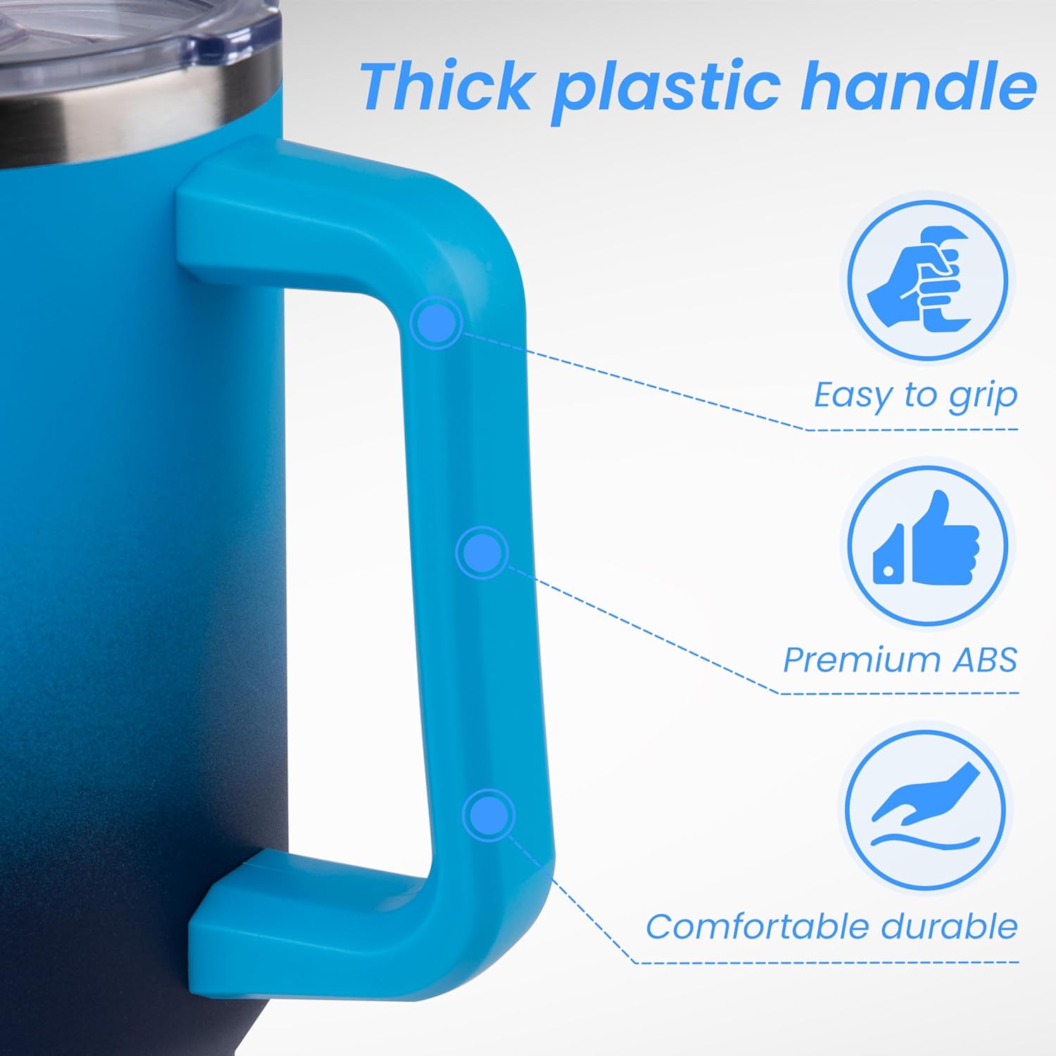 rms 40 oz tumbler with handle and straw, stainless steel tumbler with lid and straw, reusable vacuum insulated cup, travel coffee mug, blue gradient rms 40 oz tumbler with handle and straw, stainless steel tumbler with lid and straw, reusable vacuum insulated cup, travel coffee mug, blue gradient
