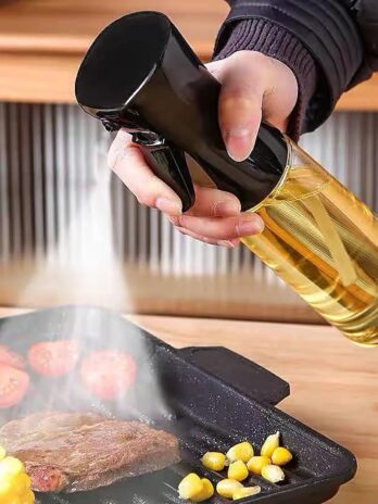 rms the healthy spray – 200ml glass olive oil mister | kitchen gadget for air fryer, salad, bbq & frying