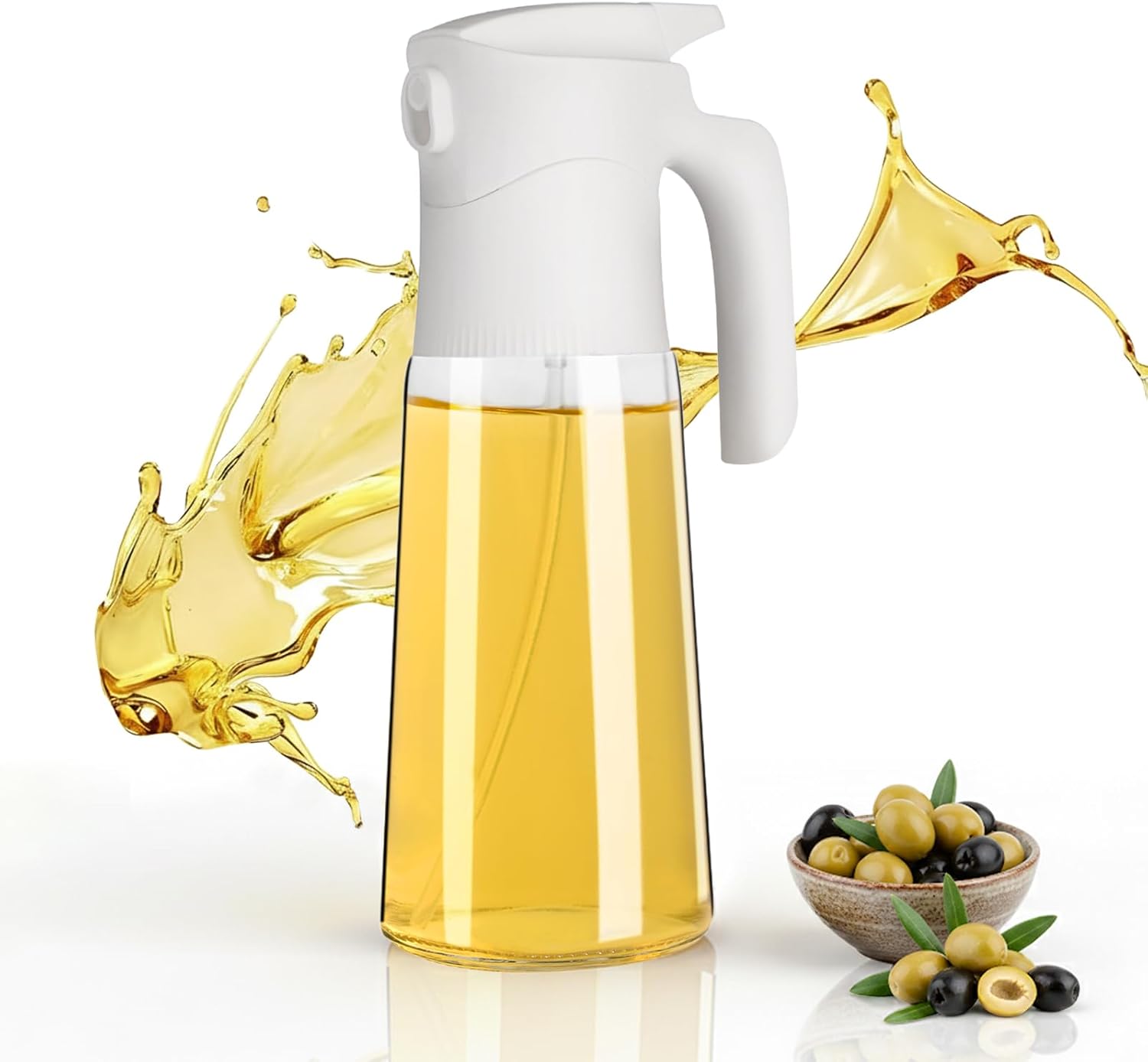 rms 300ml glass olive oil spray bottle – precise dosage control – white (air fryer, salad, frying, grilling) rms 300ml glass olive oil spray bottle – precise dosage control – white (air fryer, salad, frying, grilling)