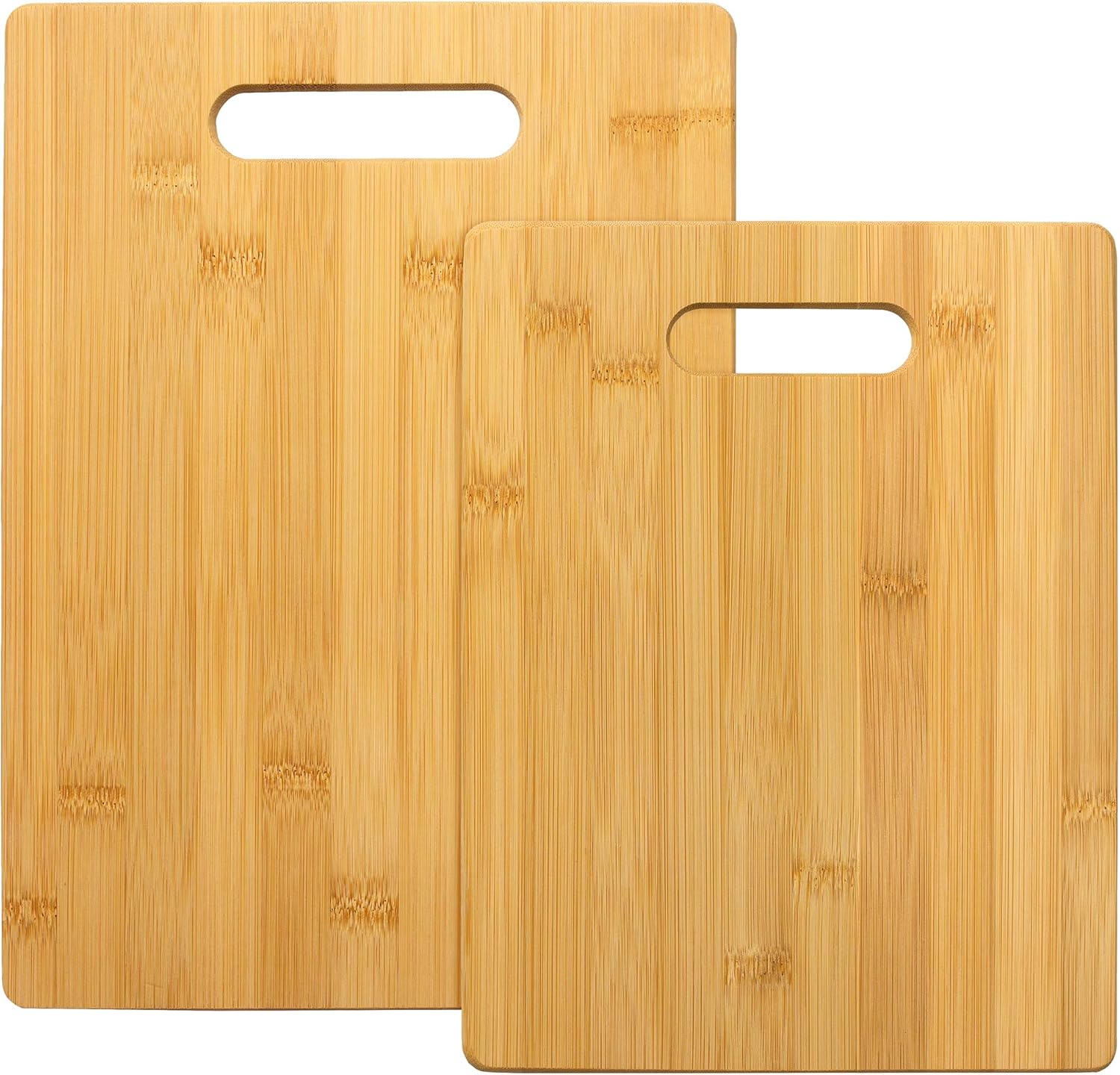 rms totally bamboo 2 piece bamboo cutting board set – assorted sizes for chopping, slicing & serving – durable, eco friendly wood boards for kitchen rms totally bamboo 2 piece bamboo cutting board set – assorted sizes for chopping, slicing & serving – durable, eco friendly wood boards for kitchen
